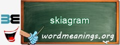 WordMeaning blackboard for skiagram